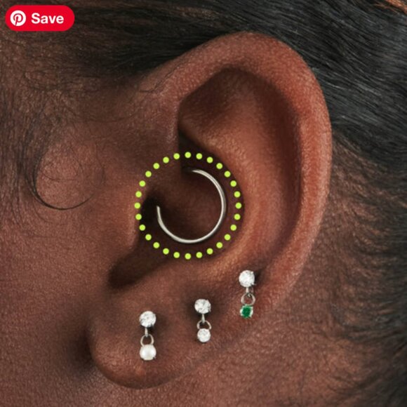 Studs Titanium Clicker 16G 10mm - Picture 1 of 4